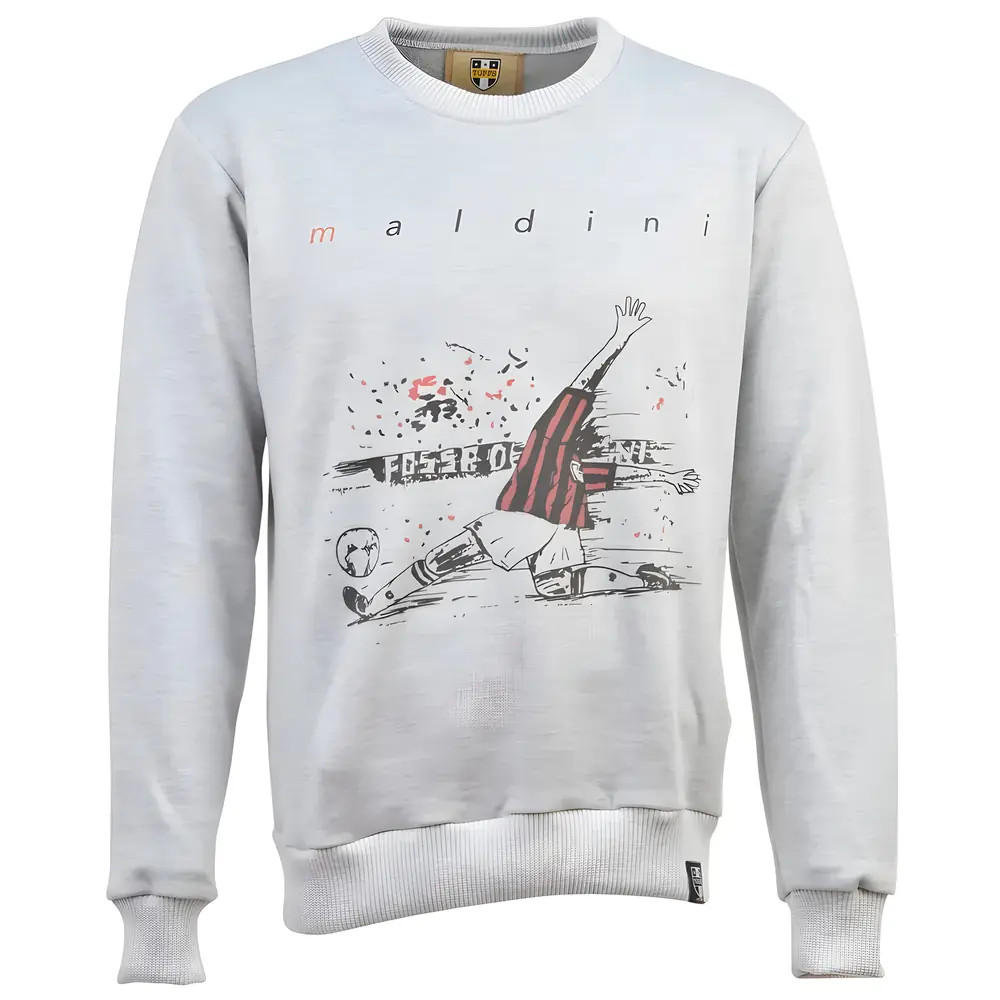 Pennarello: Maldini Sweatshirt - Polyester Chelsea Made By: Toffs Men's Light Grey 3XL