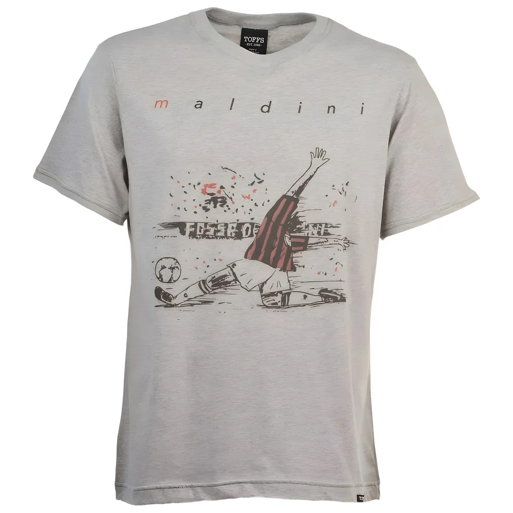 Pennarello: Lpfc Maldini T-Shirt Polyester Chelsea Made By: Toffs Men's Grey 3XL