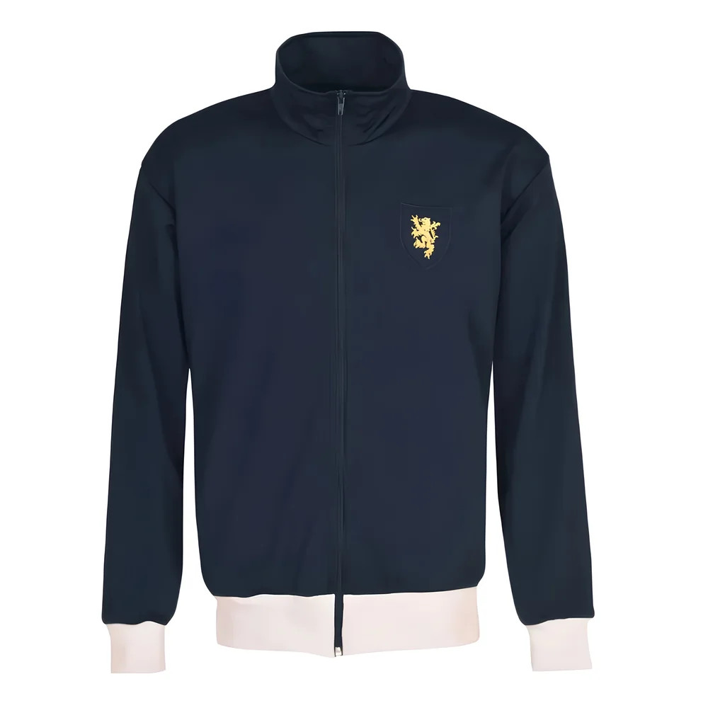 Scotland 150Th Anniversary Track Top Polyester Made By: Toffs Men's Navy 4XL