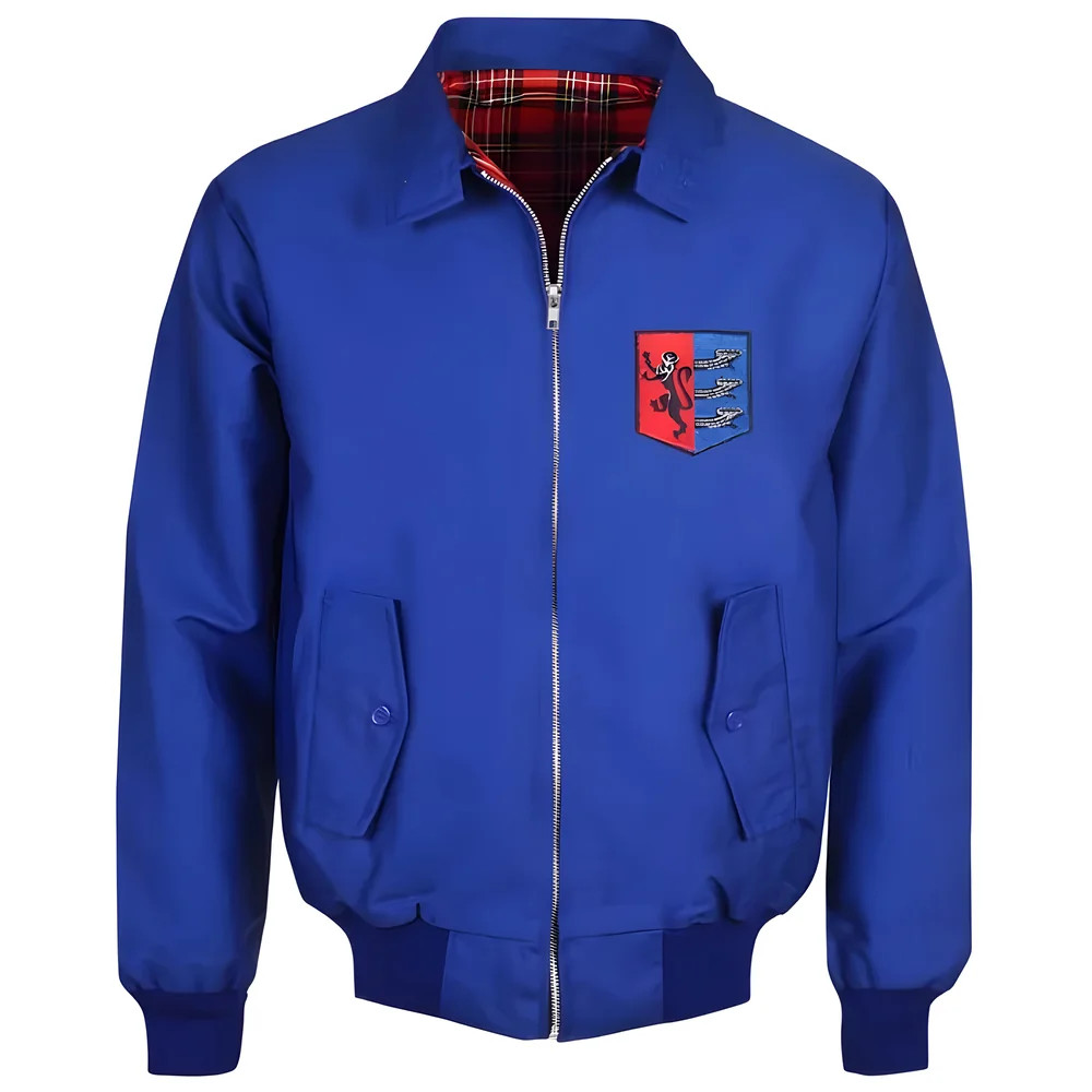 Ipswich Town Royal Harrington Jacket Polyester Made By: Toffs Men's Blue Xxl