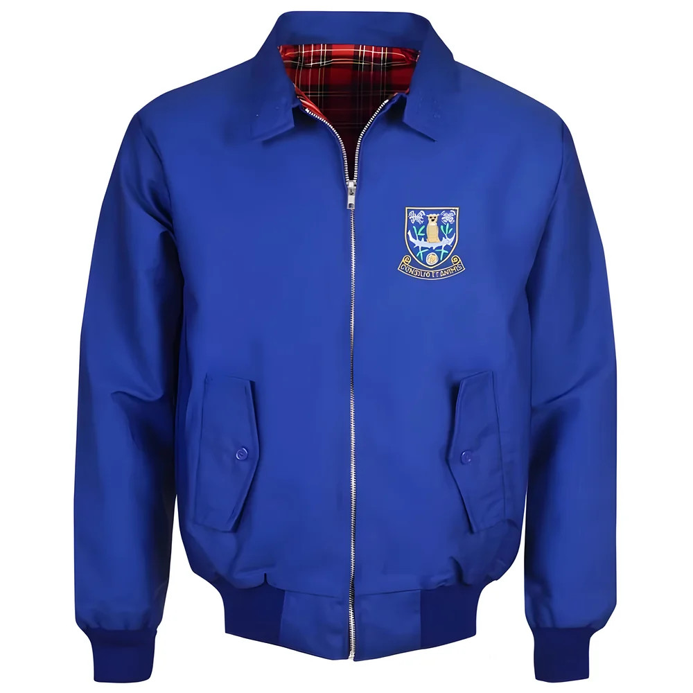 Sheffield Wednesday Royal Harrington Jacket Polyester Made By: Toffs Men's Blue Xxl