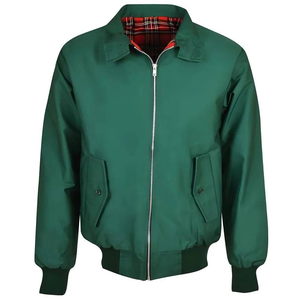 Harrington Jacket Polyester Chelsea Made By: Toffs Men's Green 3XL