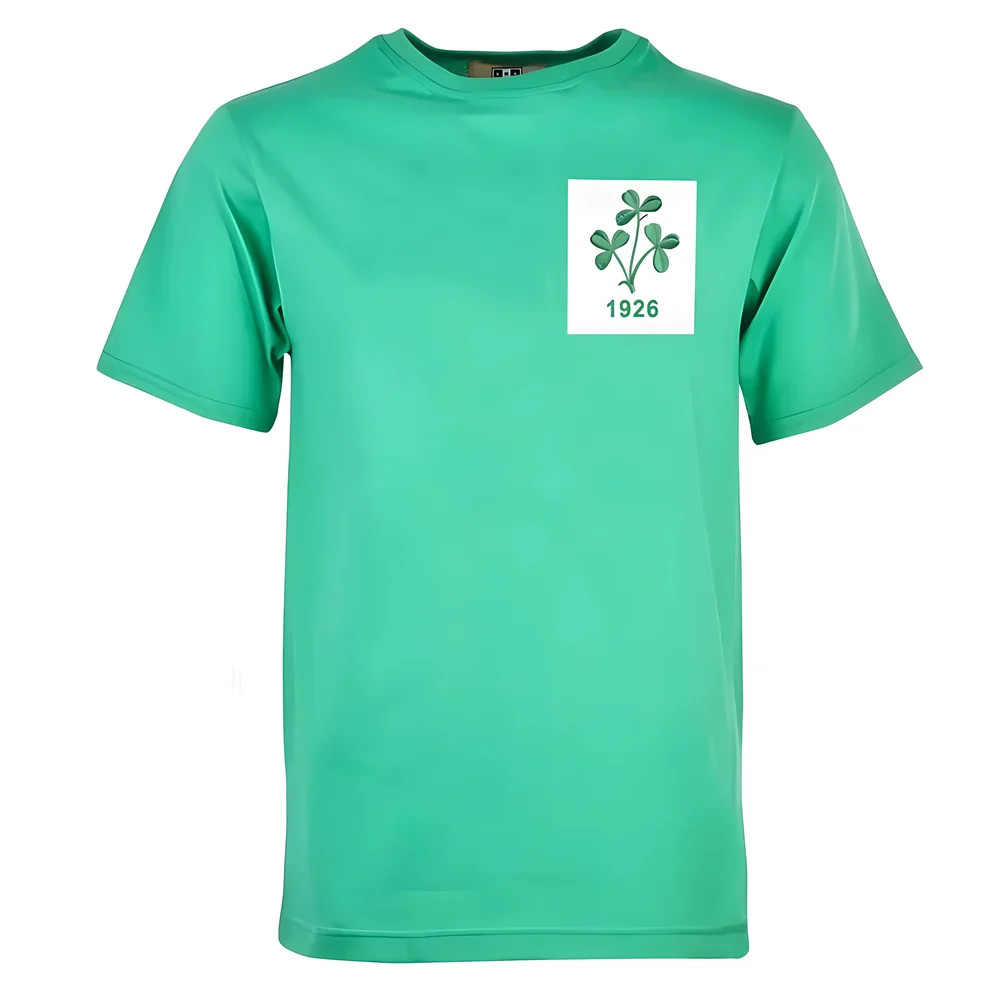 Republic Of Ireland Shamrock 1926 T-Shirt Polyester Made By: Toffs Men's Green 4XL