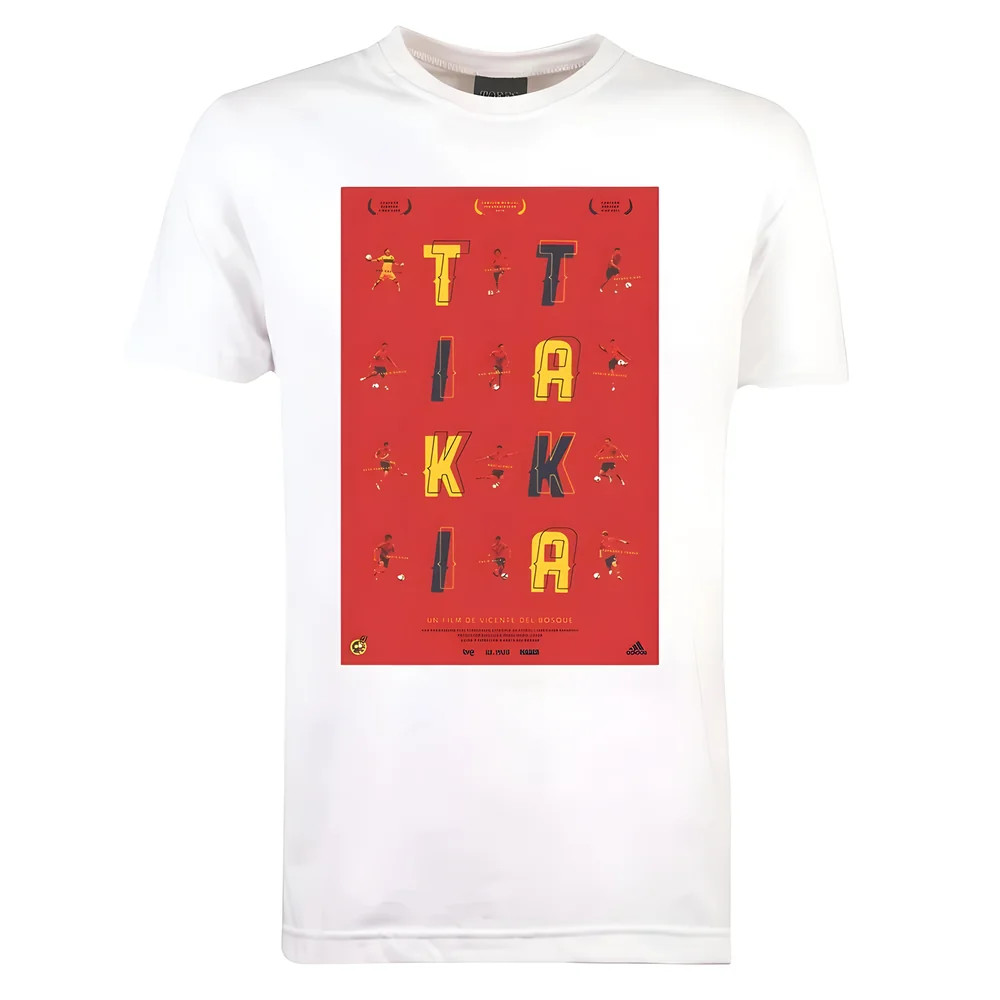 Pennarello: Tiki Taka 2012 - Polyester Spain Made By: Toffs Men's White 4XL