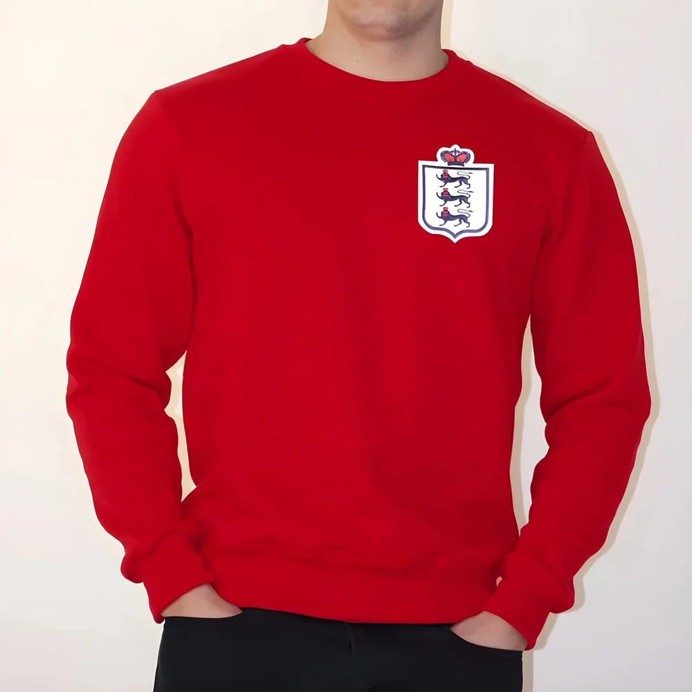 England Sweatshirt Polyester Made By: Toffs Men's Red 5XL