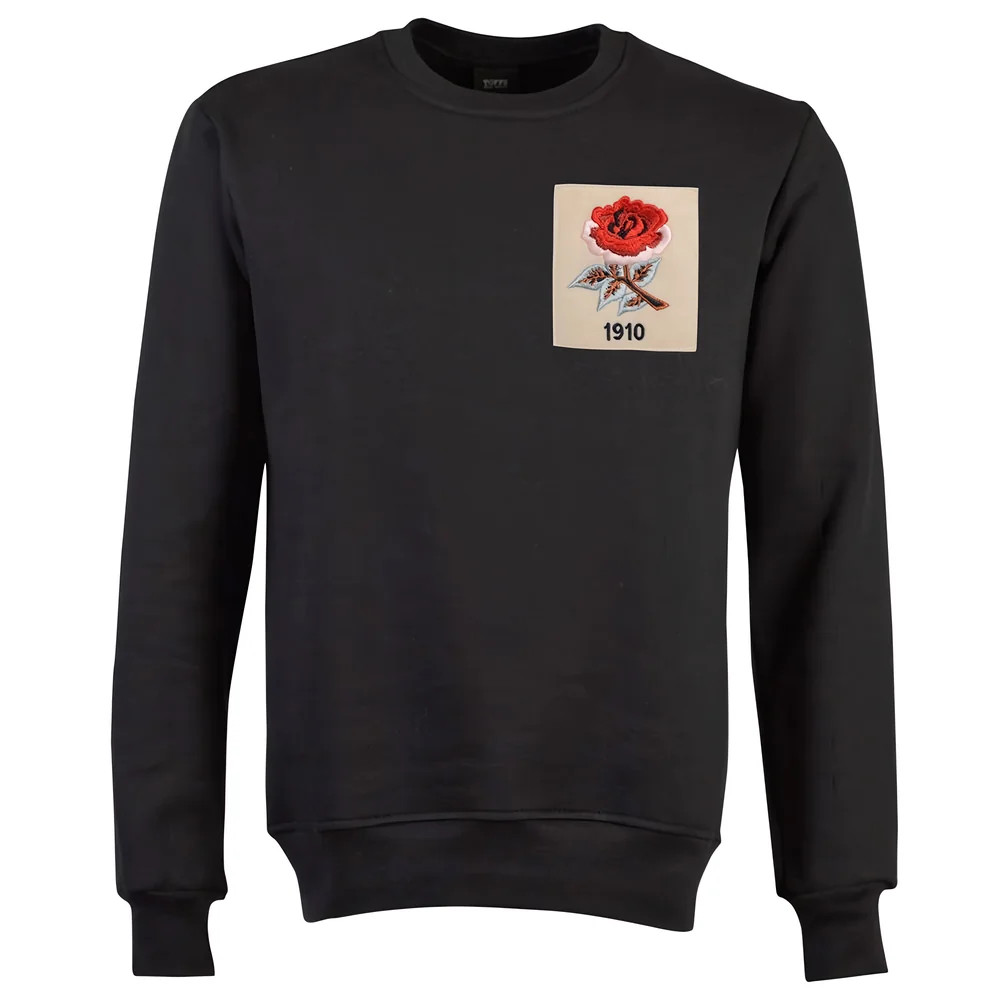 England Rose 1910 Sweatshirt Polyester Made By: Toffs Men's Black 4XL
