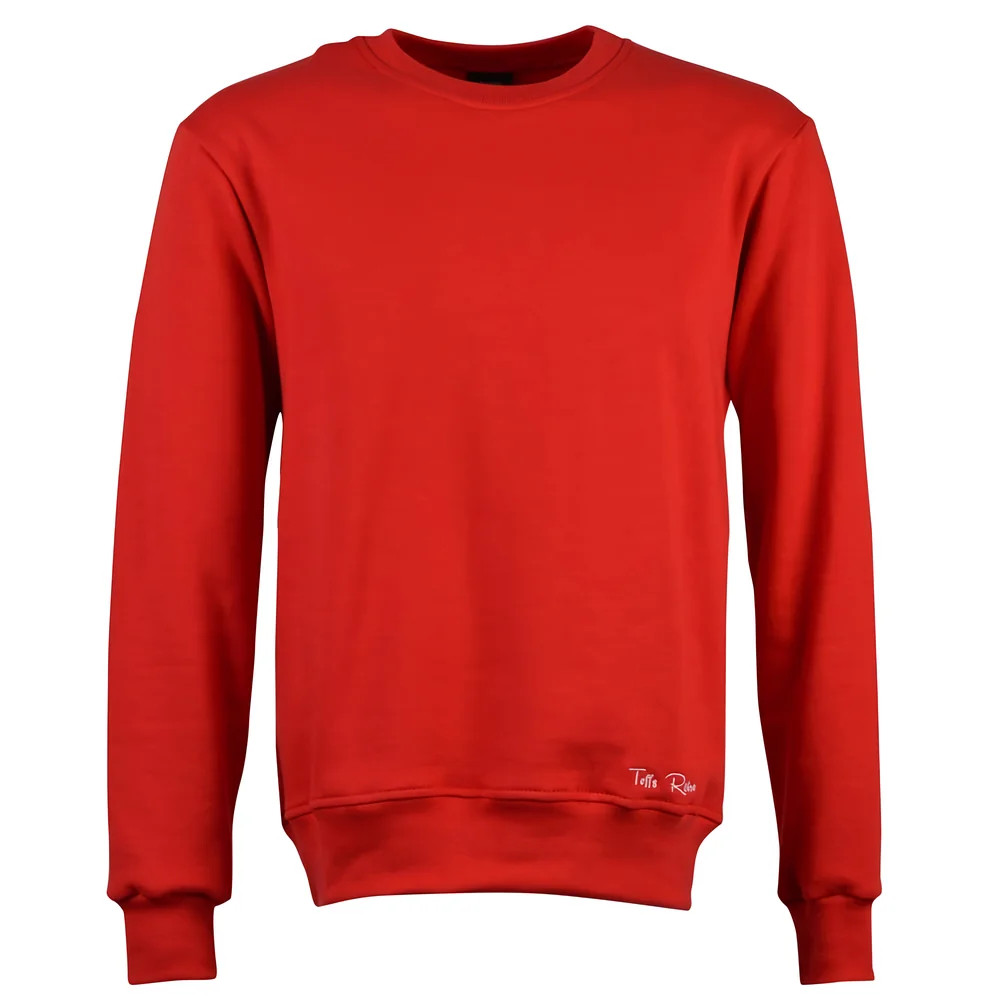 Toffs Retro Sweatshirt Polyester Chelsea Men's Red Xxl