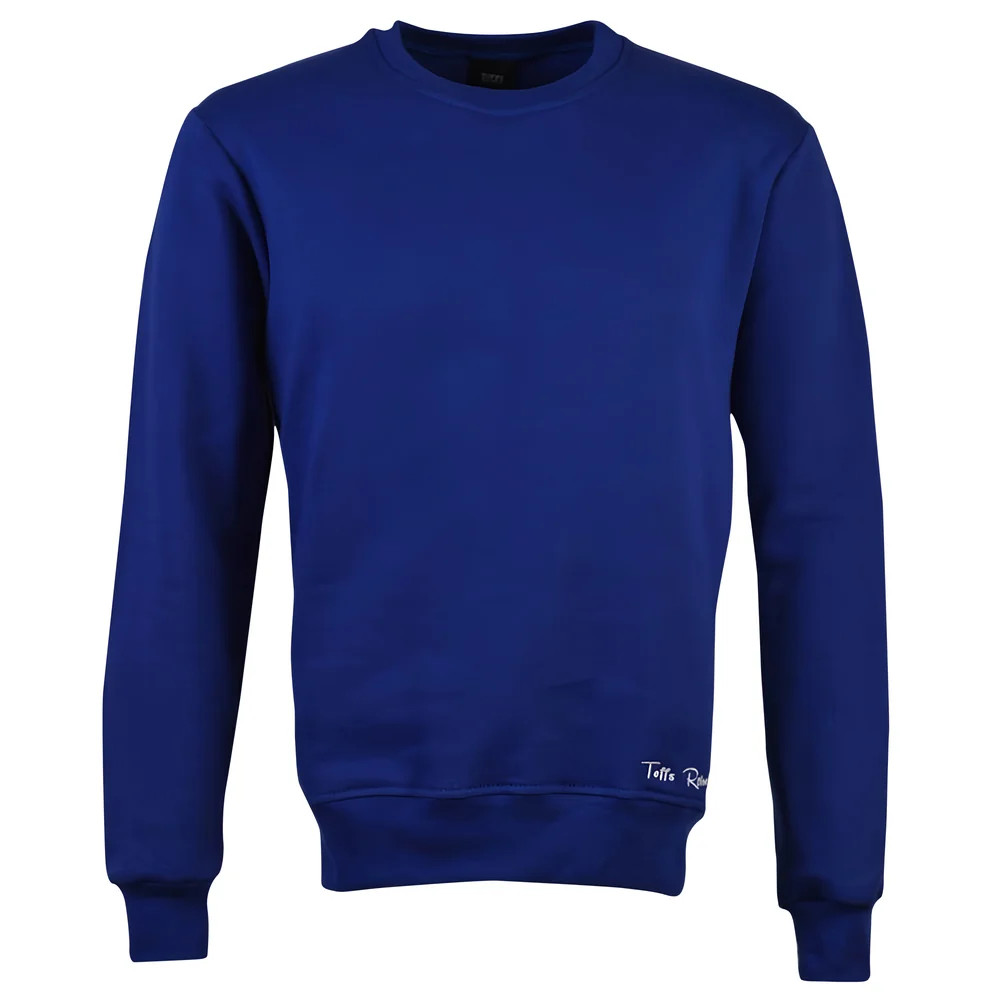 Toffs Retro Royal Sweatshirt Polyester Chelsea Men's Blue Xxl