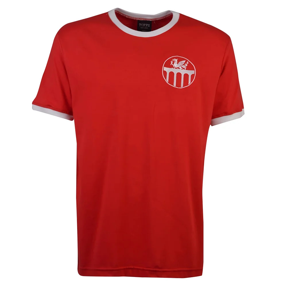 Wales T-Shirt - Polyester Made By: Toffs Men's Red 4XL