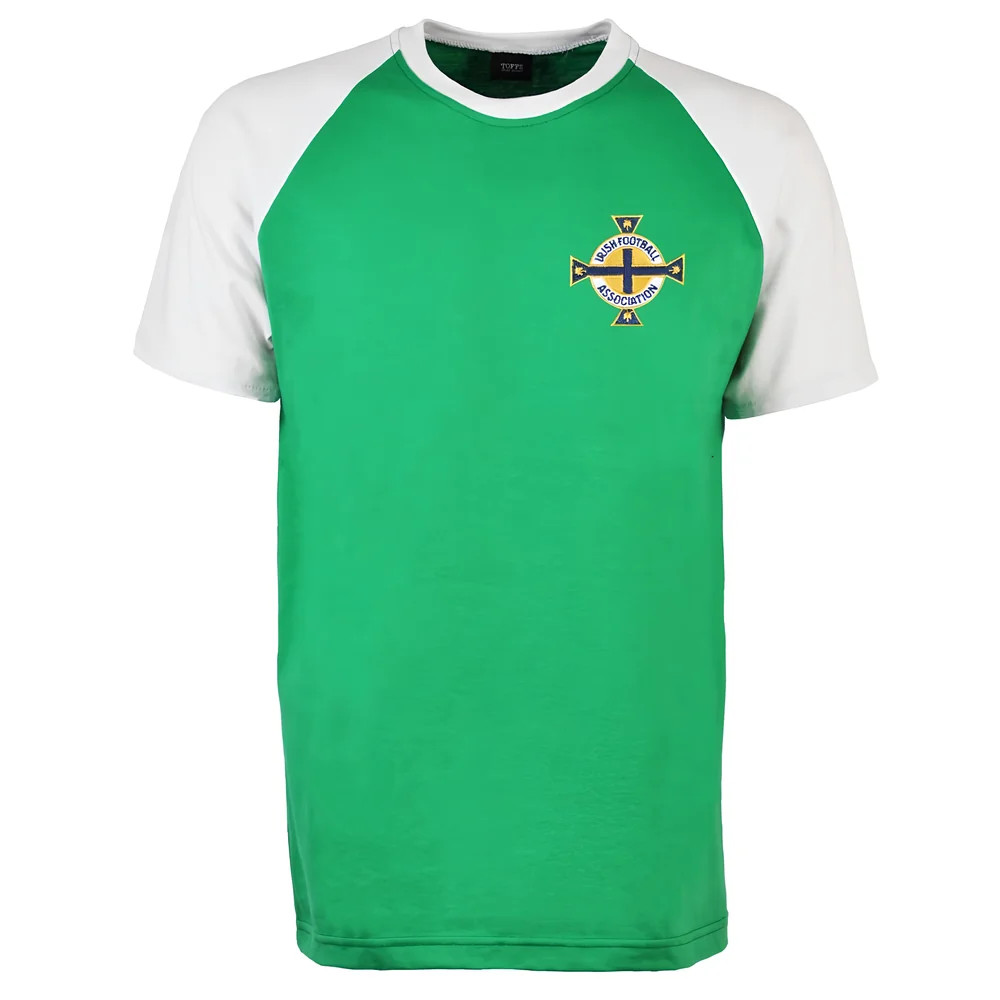 Northern Ireland Raglan Sleeve /White T-Shirt Polyester Made By: Toffs Men's Green 3XL