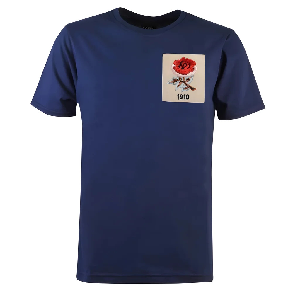 England Rose 1910 T-Shirt Polyester Made By: Toffs Men's Navy 4XL