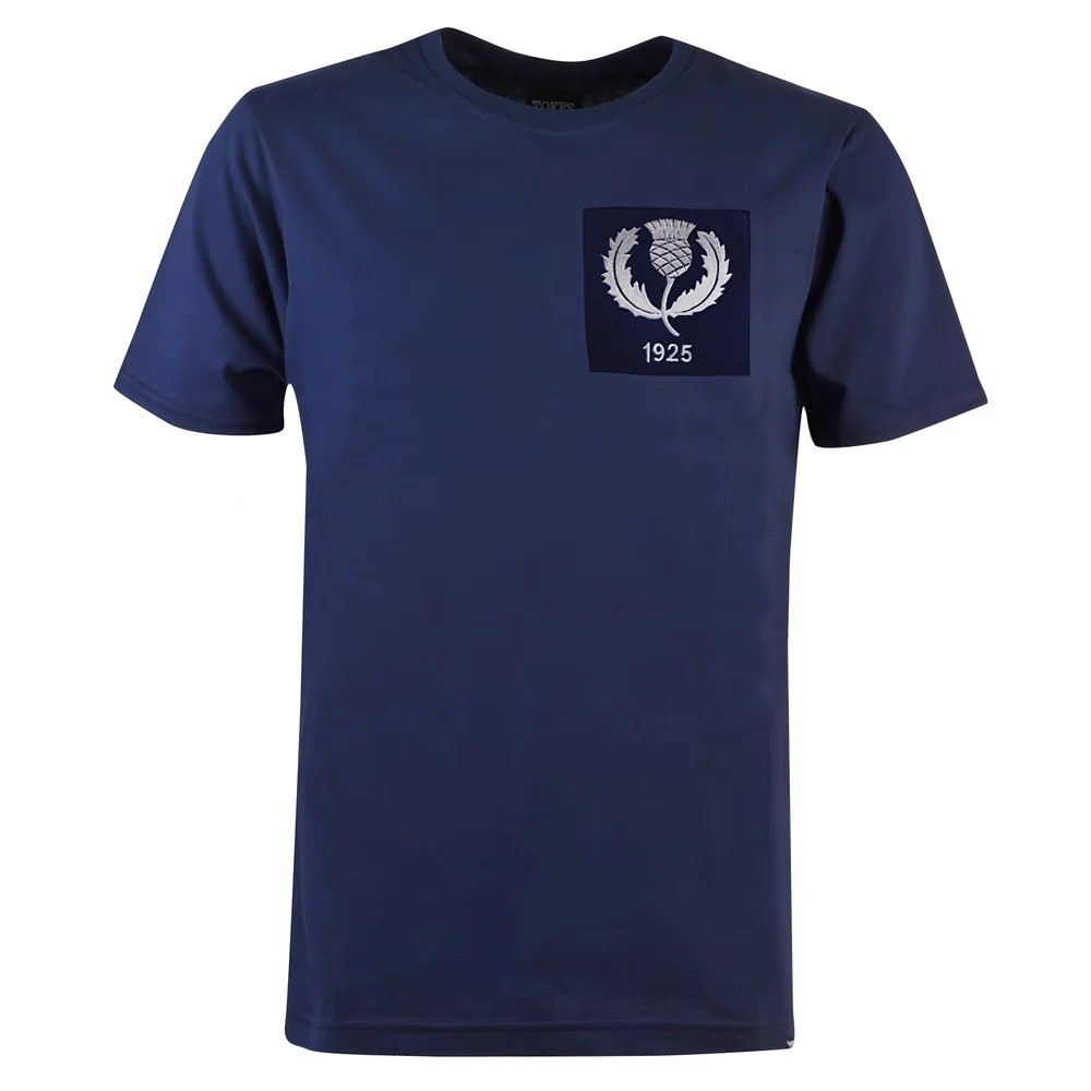 Scotland Thistle 1925 T-Shirt Polyester Made By: Toffs Men's Navy 5XL