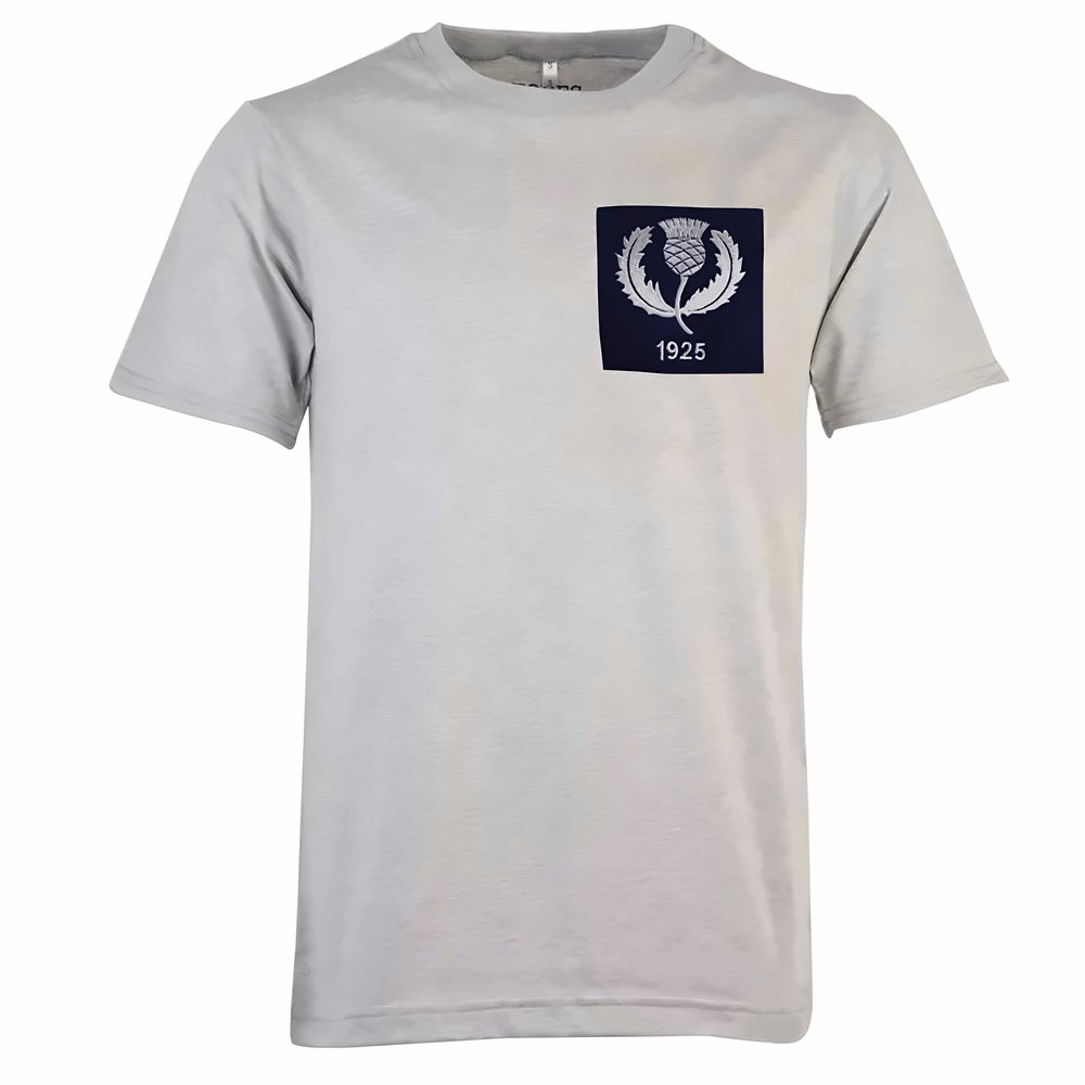 Scotland Thistle 1925 T-Shirt Polyester Made By: Toffs Men's Grey 5XL