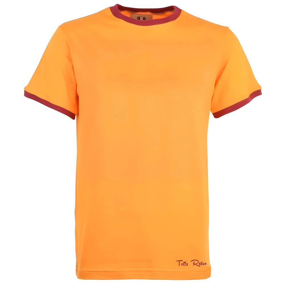 Toffs Retro Amber/ Tee Shirt Polyester Chelsea Men's Maroon Extra Large