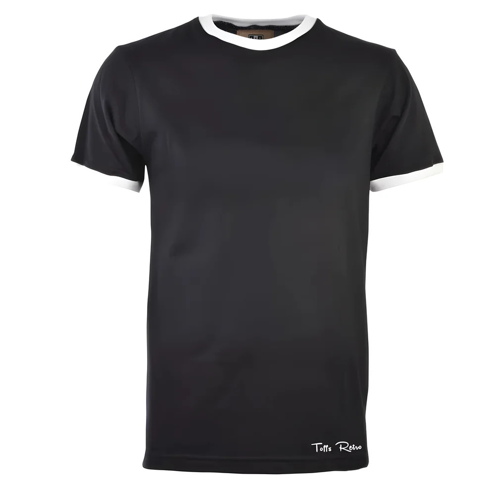 Toffs Retro /White Tee Shirt Polyester Chelsea Men's Black 3XL