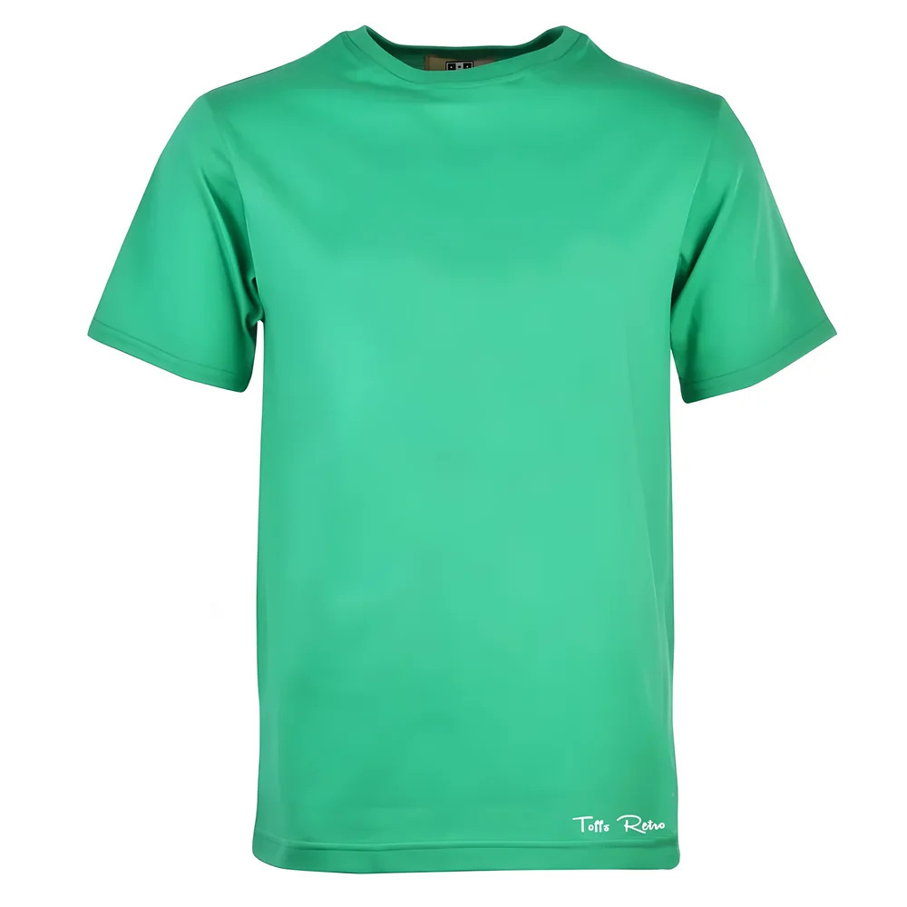 Toffs Retro Tee Shirt Polyester Chelsea Men's Green 4XL