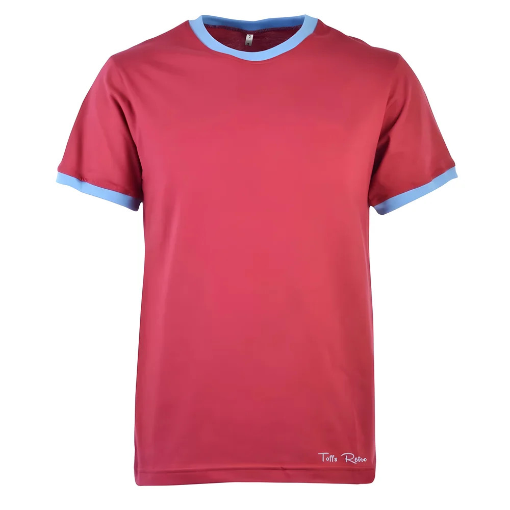 Toffs Retro /Sky Tee Shirt Polyester Chelsea Men's Maroon 5XL