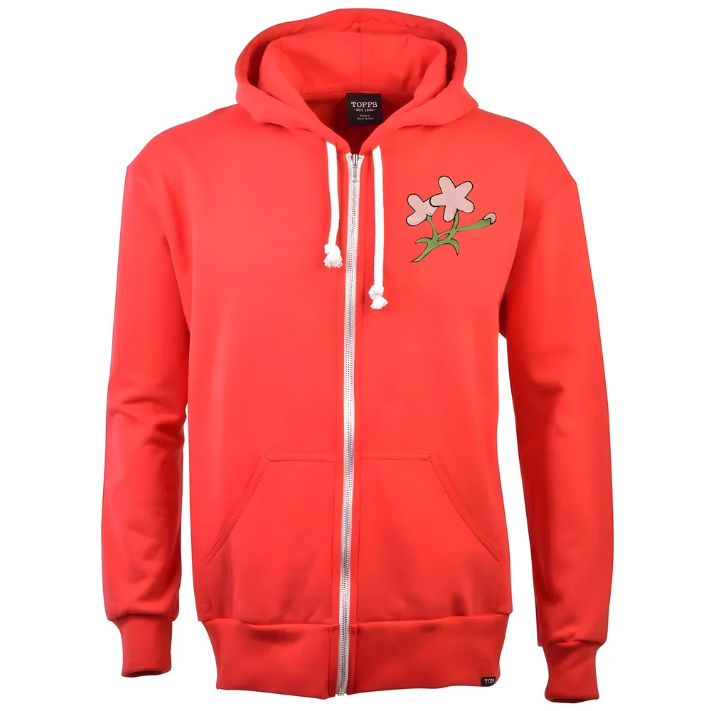 Japan 1932 Vintage Rugby Zipped Hoodie - Polyester Made By: Toffs Men's Red 3XL