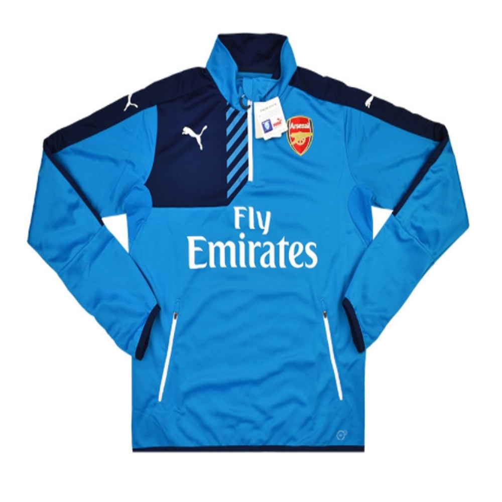 arsenal puma training top