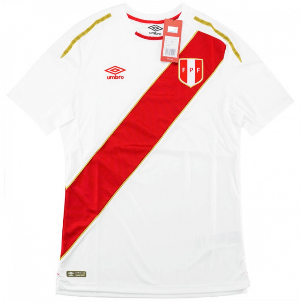 2018-2019 Peru Umbro Home Football 