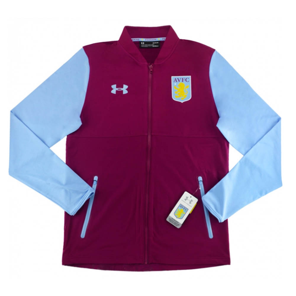 aston villa under armour training top