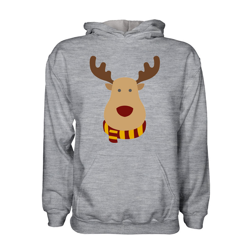 Roma Rudolph Supporters Hoody (Grey) Polyester Made By: Gildan Men's Grey Medium
