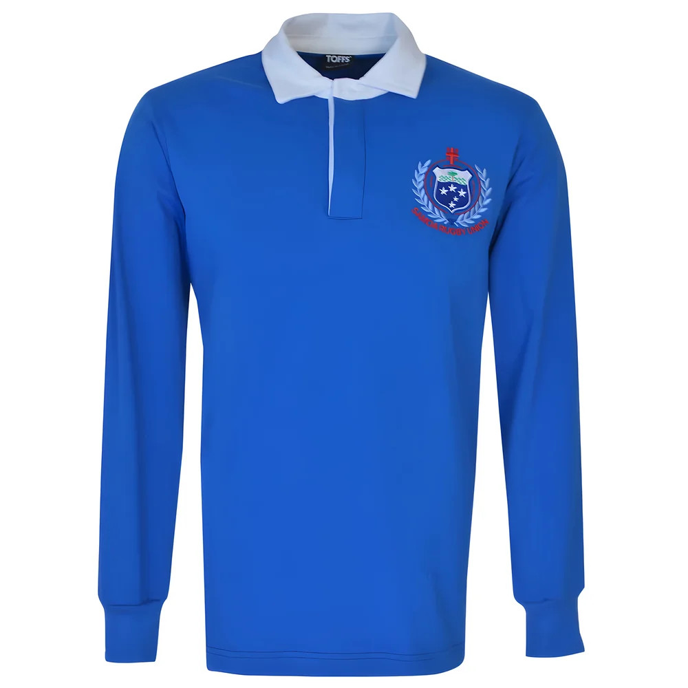 Samoa 1990S Rugby Shirt Polyester Made By: Toffs Men's Blue 4XL