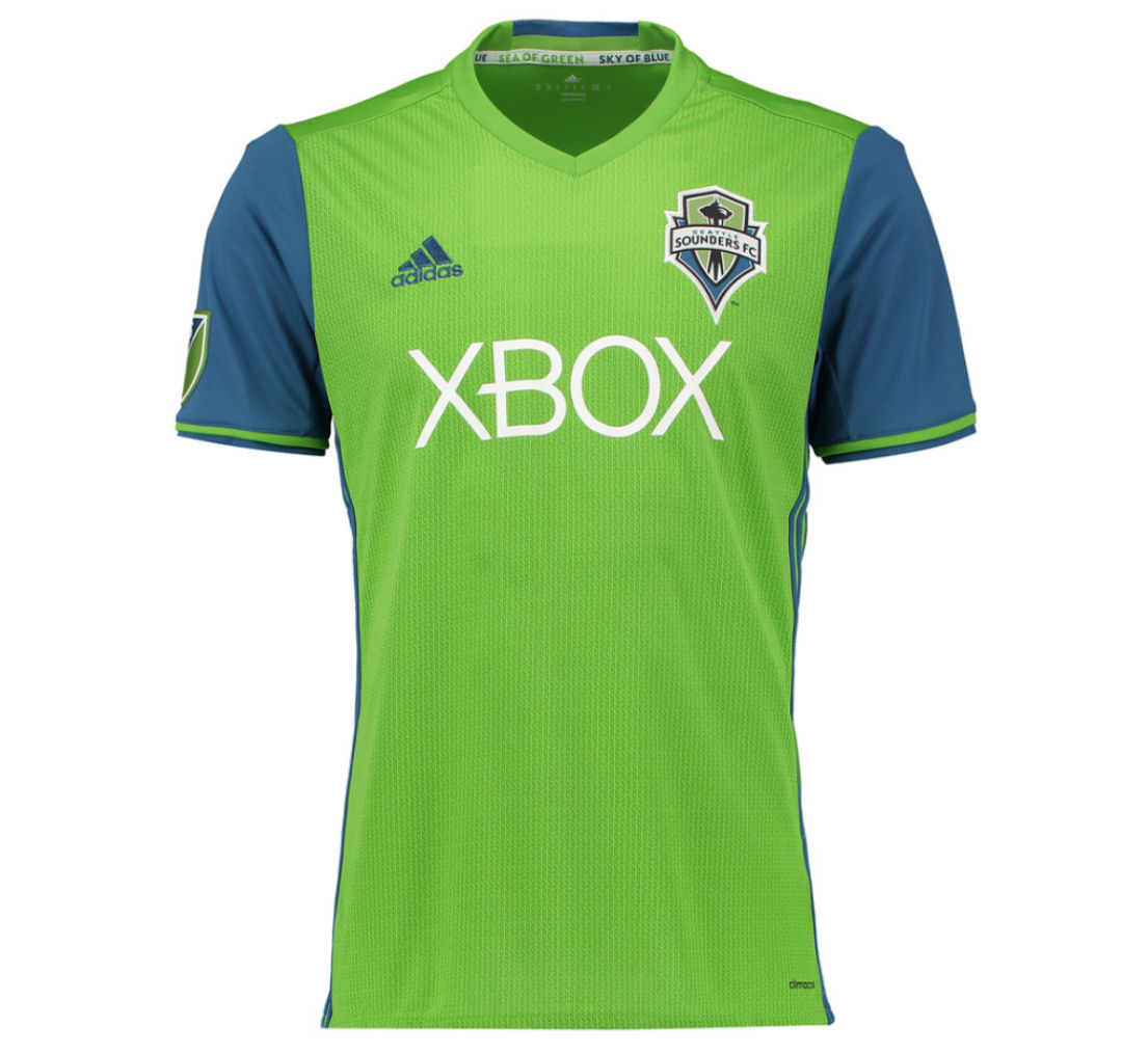 Seattle Sounders Mens SS Home Shirt 