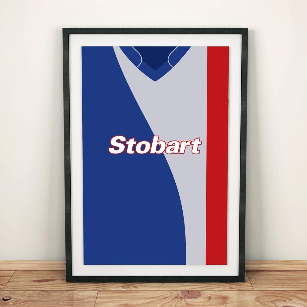 retro carlisle united shirt