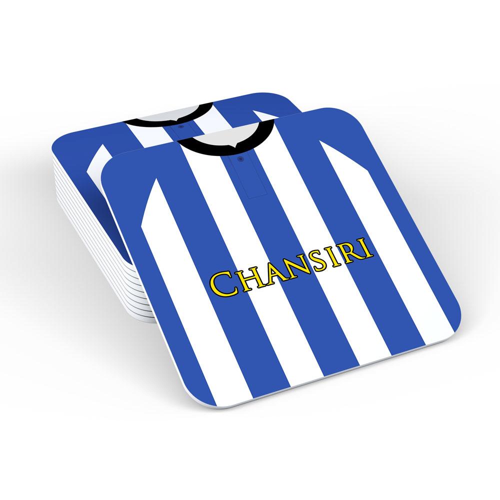 Sheffield Wednesday 18 19 Football Retro Coaster Uksoccershop