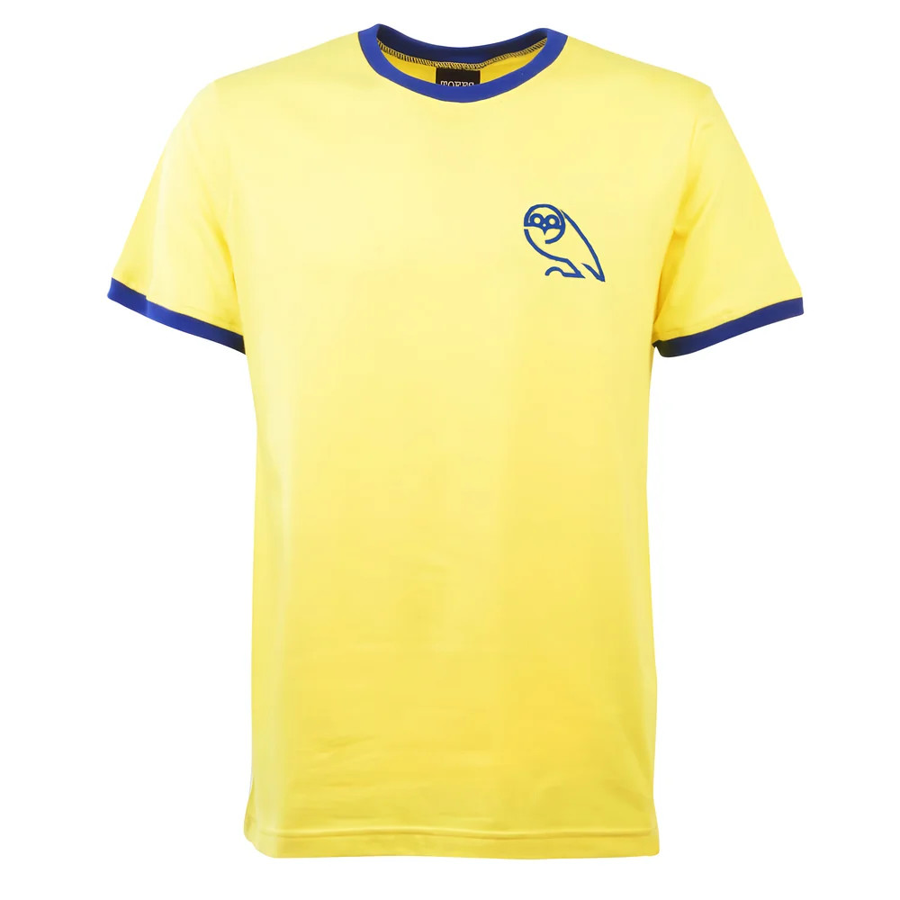 Sheffield Wednesday Away T-Shirt /Royal Polyester Made By: Toffs Men's Yellow Xxl