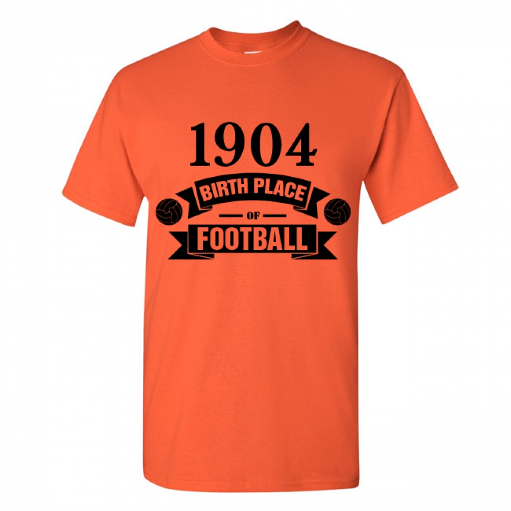 Click to view product details and reviews for Hull City Birth Of Football T Shirt Orange.