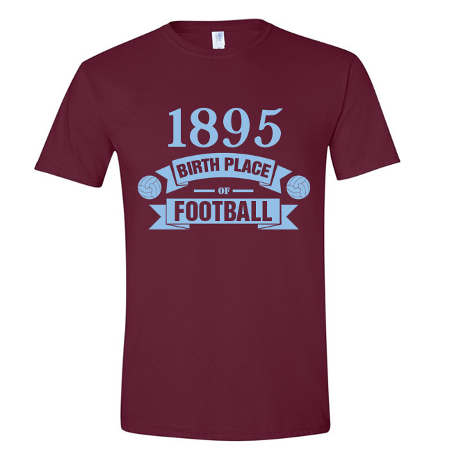 Click to view product details and reviews for West Ham Birth Of Football T Shirt Claret.