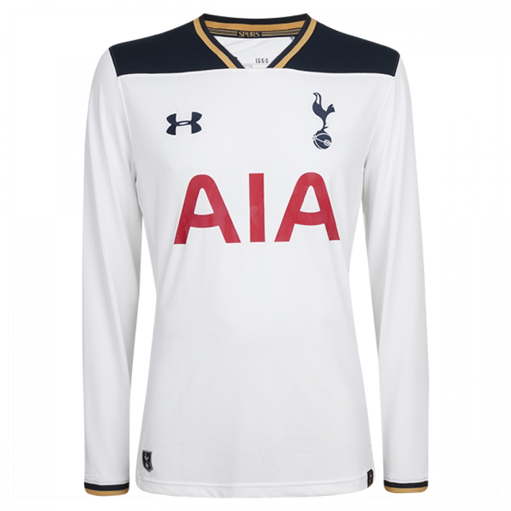 white long sleeve football shirt