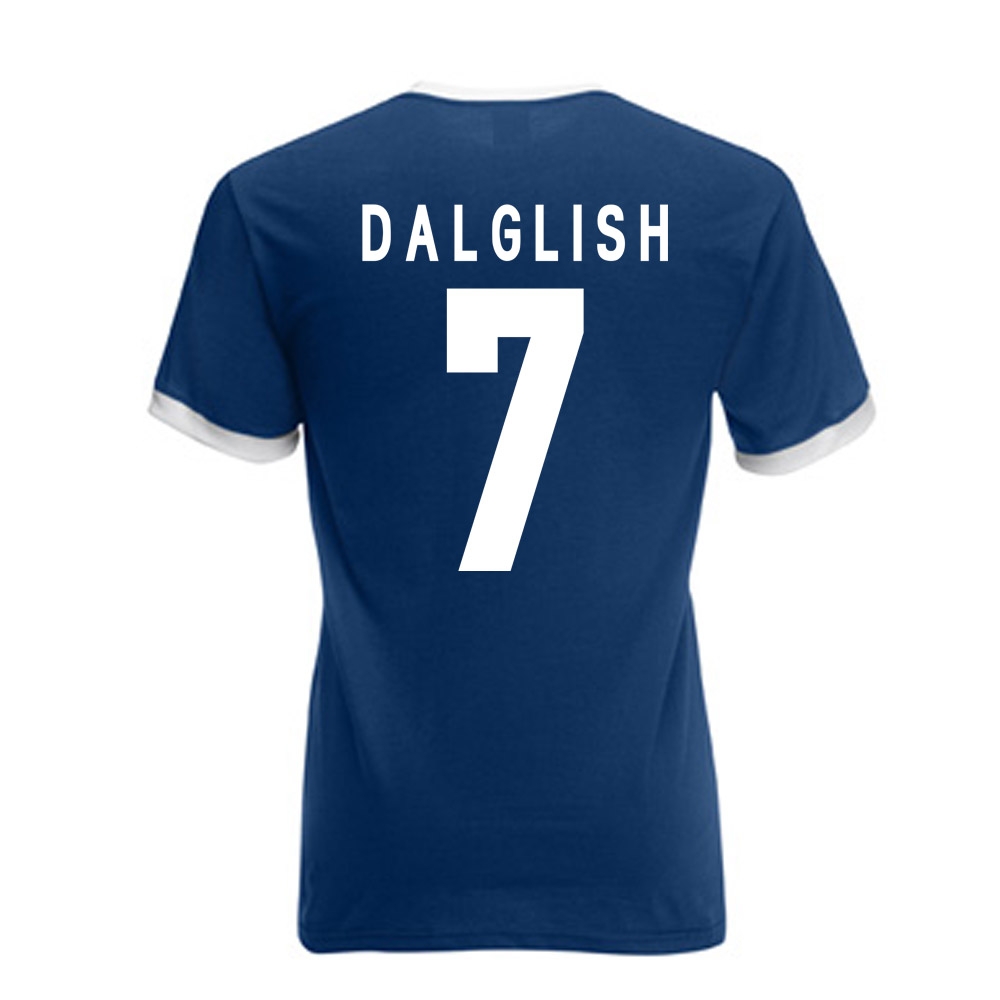 Click to view product details and reviews for Kenny Dalglish Scotland Ringer Tee Navy.