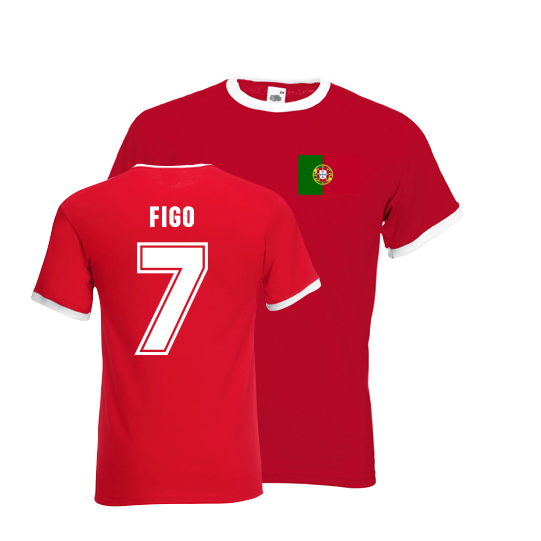 Click to view product details and reviews for Luis Figo Portugal Ringer Tee Red. Click to view product details and reviews for Luis Figo Portugal Ringer Tee Red.