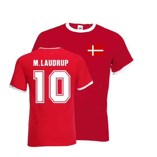 Click to view product details and reviews for Michael Laudrup Ringer Tee Red. Click to view product details and reviews for Michael Laudrup Ringer Tee Red.