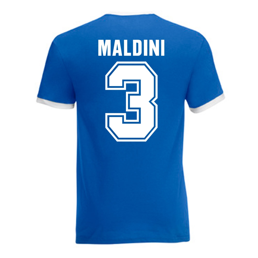 Click to view product details and reviews for Paolo Maldini Italy Ringer Tee Blue. Click to view product details and reviews for Paolo Maldini Italy Ringer Tee Blue.