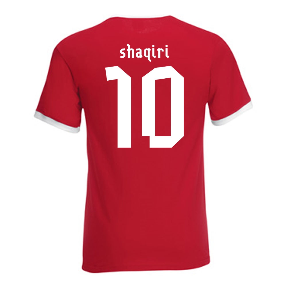 Click to view product details and reviews for Xherdan Shaqiri Switzerland Ringer Tee Red.