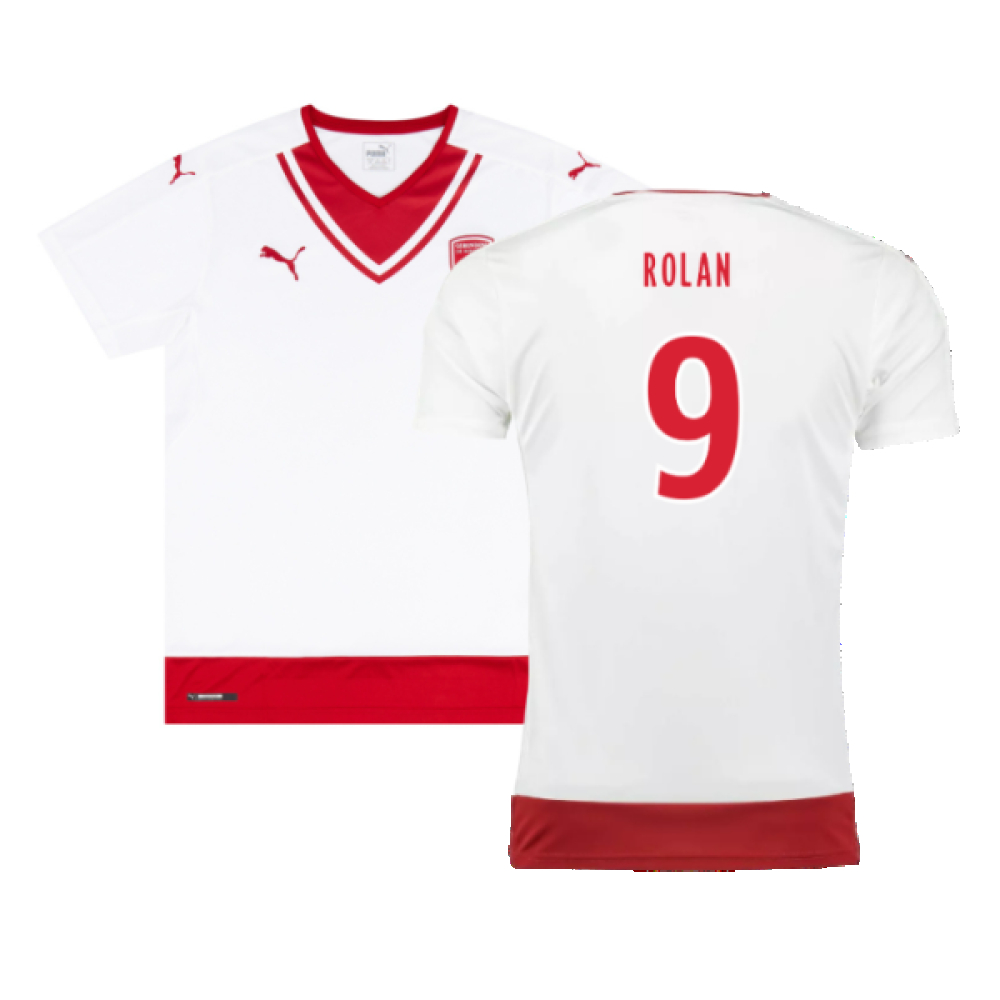 '16-'17 Bordeaux Away Shirt (Very Good) (Rolan 9) Polyester Made By: Puma Men's White Small