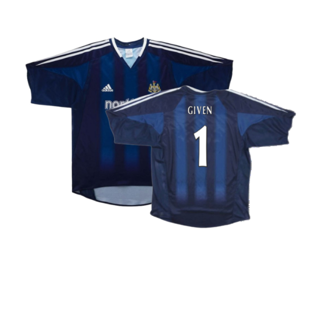 '04-'05 Newcastle United Away Shirt (S) (Excellent) (Given 1) Polyester Made By: Adidas Men's Navy Small