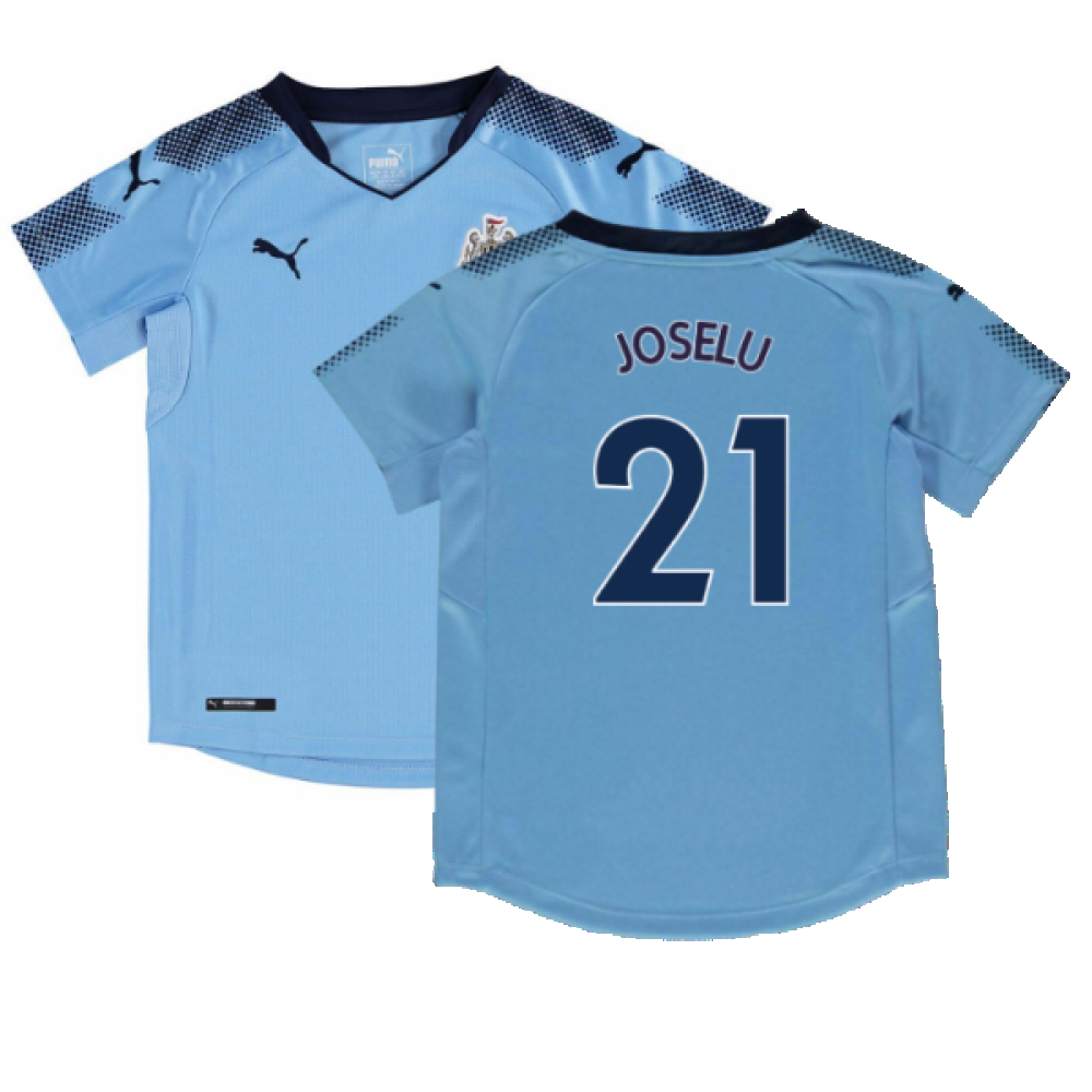 '17-'18 Newcastle United Away Shirt (Sponserless) ) (Mint) (Joselu 21) Polyester Made By: Puma Men's Blue Xxl