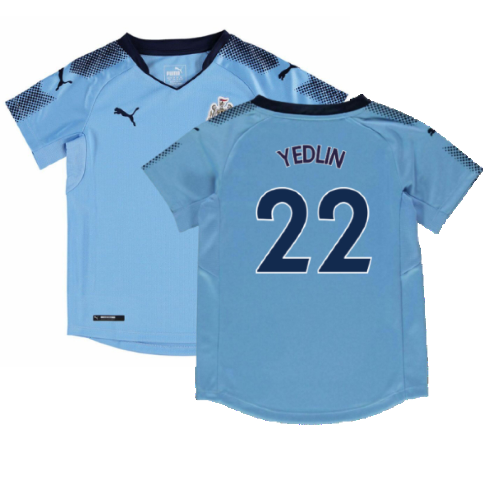 '17-'18 Newcastle United Away Shirt (Sponserless) ) (Mint) (Yedlin 22) Polyester Made By: Puma Men's Blue Xxl