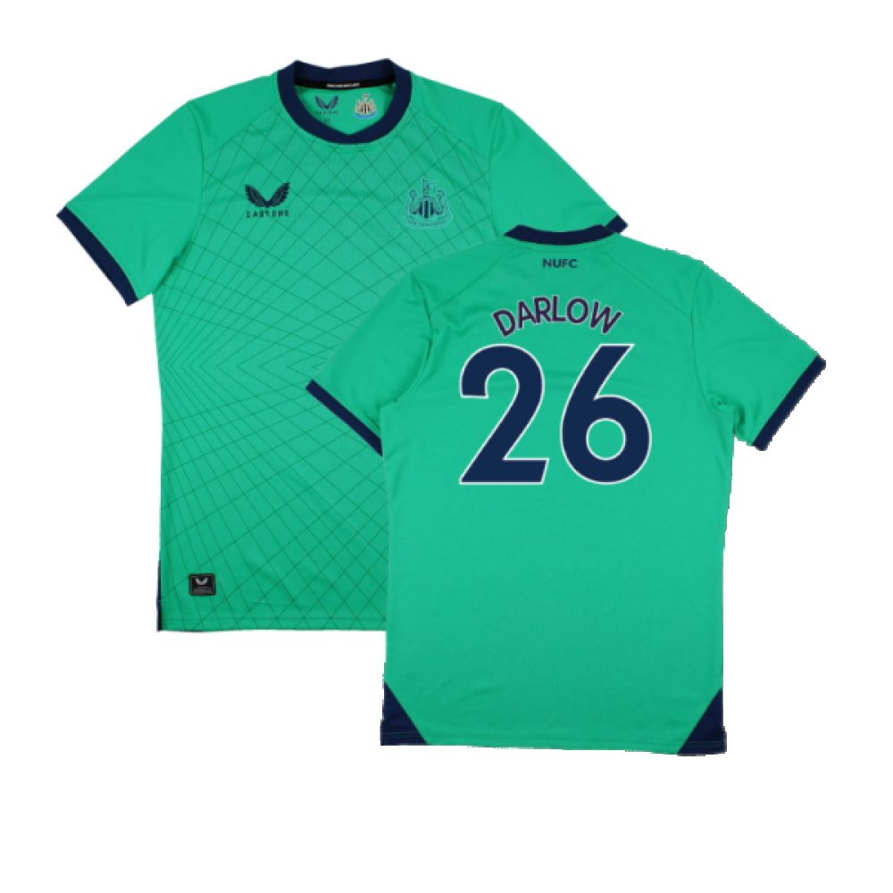 '21-'22 Newcastle United Gk Third Shirt (Sponsorless) (M) (Mint) (Darlow 26) Polyester Made By: Castore Men's Green Medium